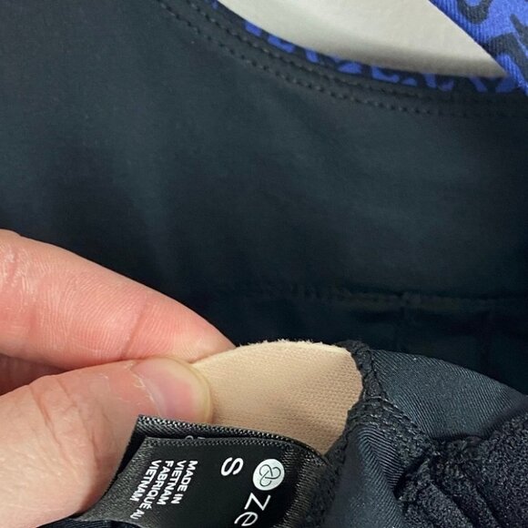 NEW Zella Live In Racerback Sports Bra Blue Twilight Size Small‎ Nordstrom Top S - Picture 11 of 14